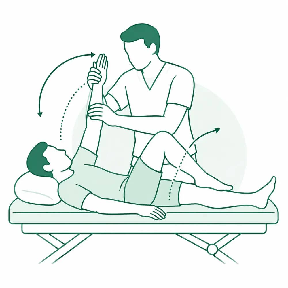 Ilustracja: terapia metodą PNF